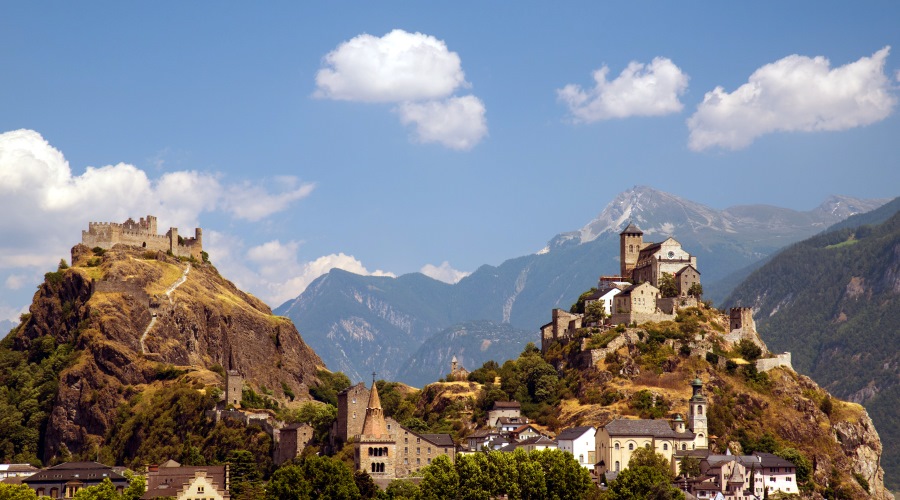 Canton Vallese, nel cuore soleggiato della Svizzera